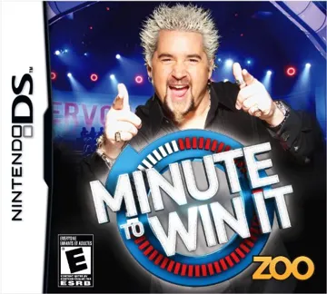 Minute to Win It (USA) (En,Fr,De,Es,It) box cover front